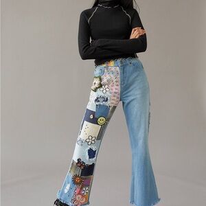 NWT Urban Outfitters BDG High-Waisted Flare Jean - Indigo Craft